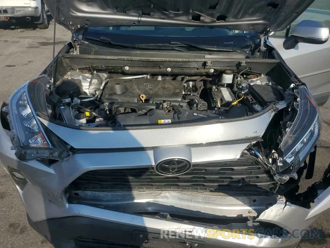 12 fotografías del automóvil dañado 2T3P1RFV2KC030748 TOYOTA RAV4 2019