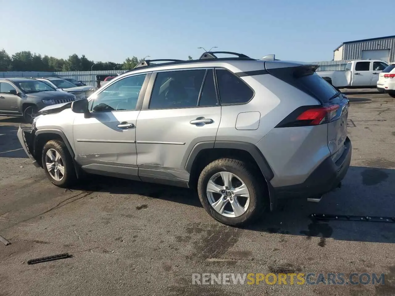 2 fotografías del automóvil dañado 2T3P1RFV2KC030748 TOYOTA RAV4 2019