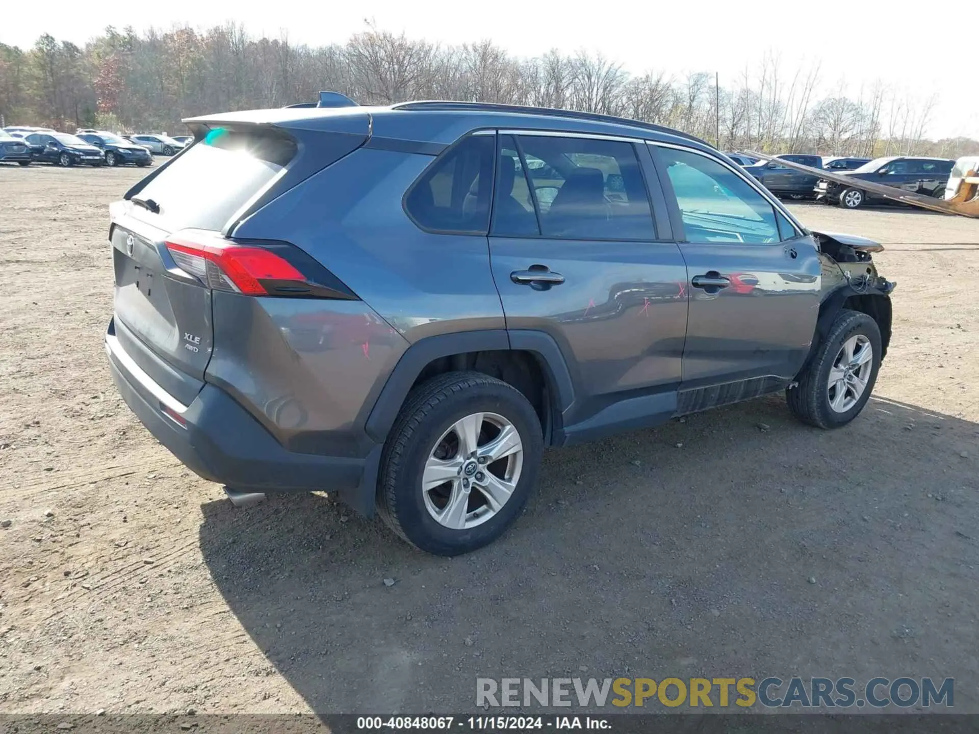 4 fotografías del automóvil dañado 2T3P1RFV2KC036484 TOYOTA RAV4 2019