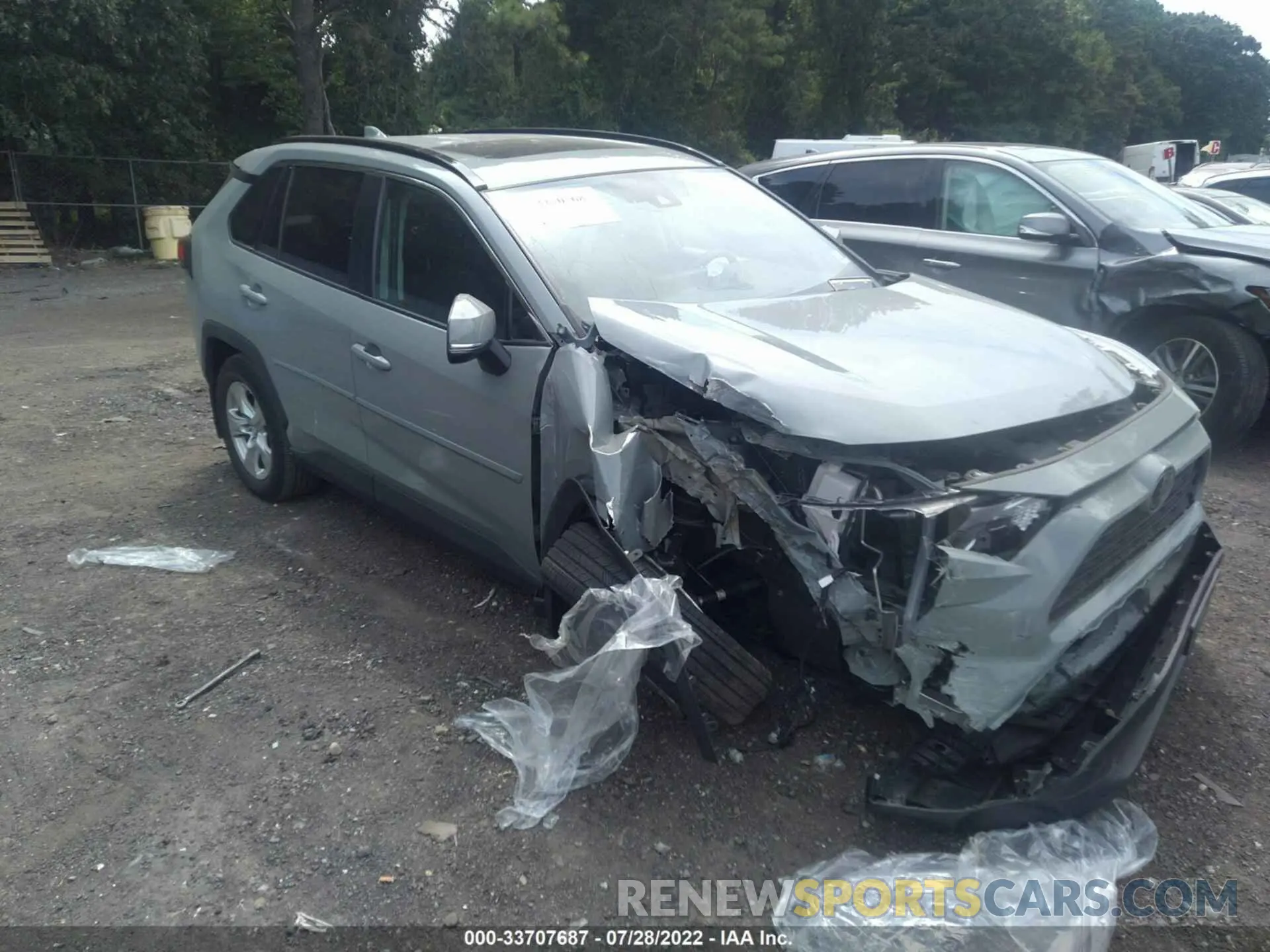 1 fotografías del automóvil dañado 2T3P1RFV2KC042527 TOYOTA RAV4 2019