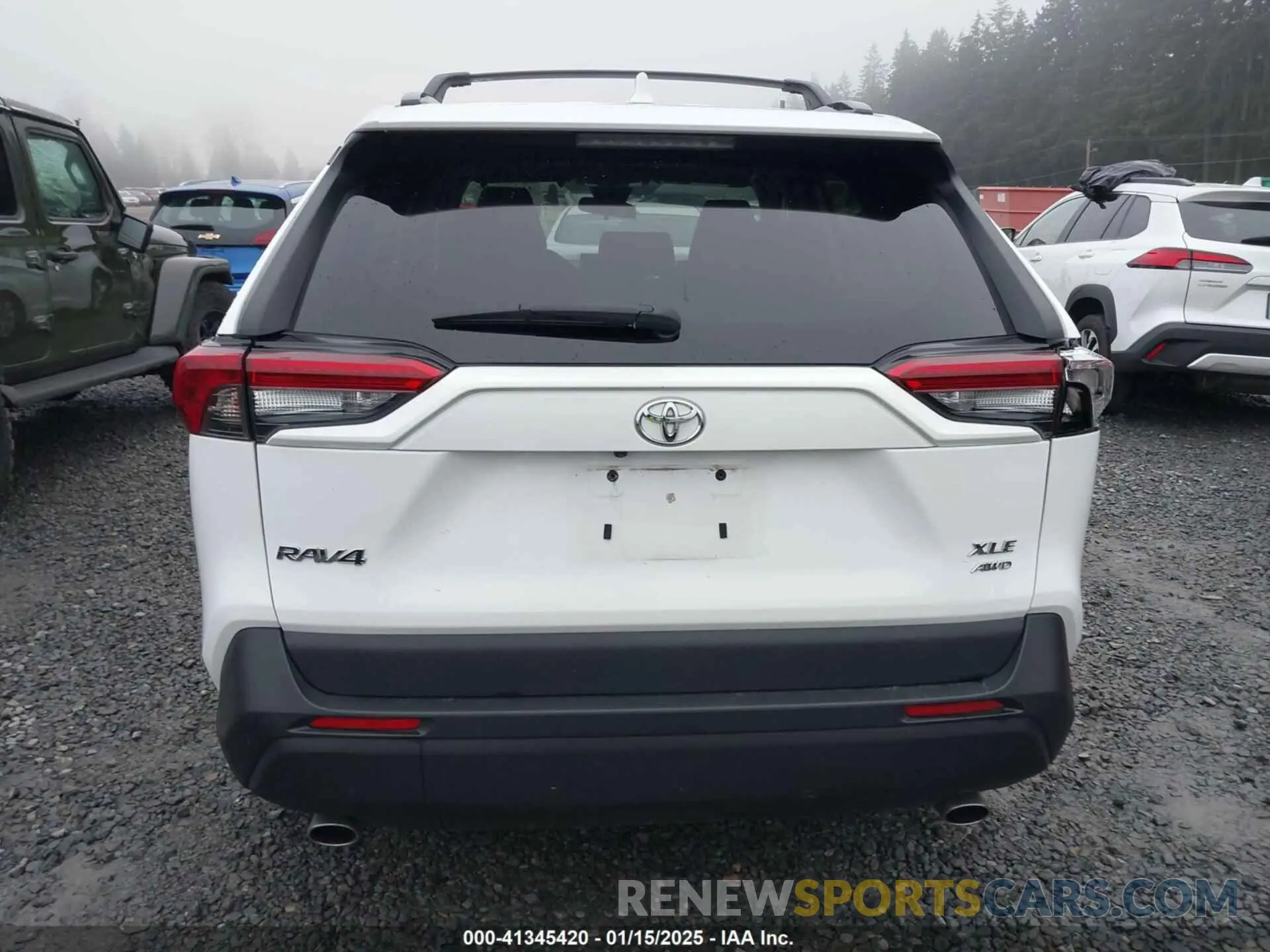 16 fotografías del automóvil dañado 2T3P1RFV2KW027153 TOYOTA RAV4 2019