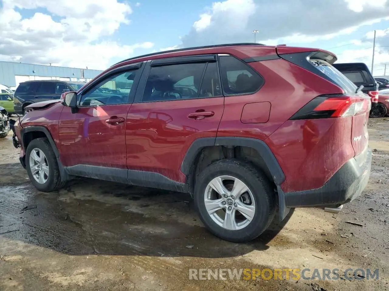 2 fotografías del automóvil dañado 2T3P1RFV2KW063747 TOYOTA RAV4 2019