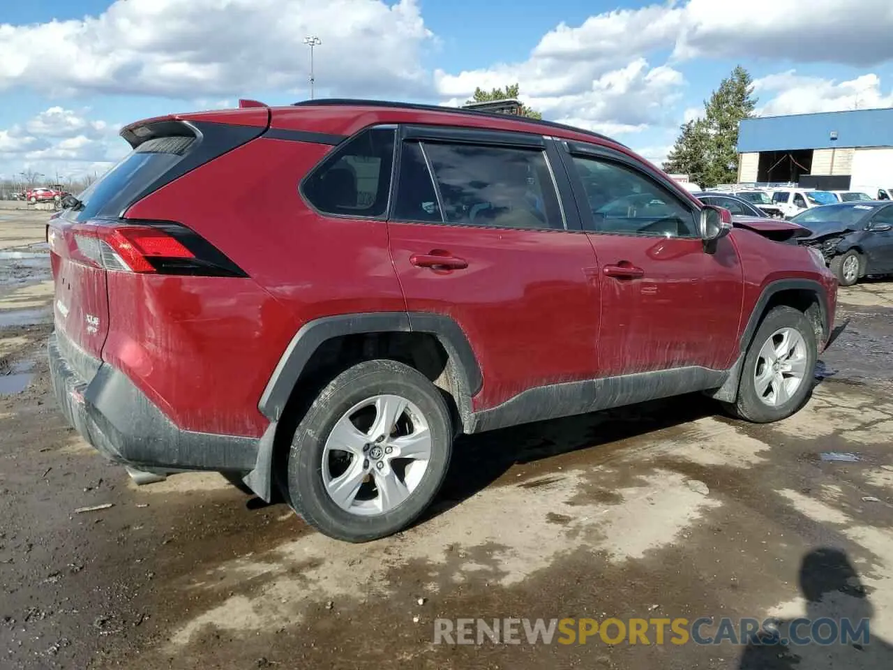 3 fotografías del automóvil dañado 2T3P1RFV2KW063747 TOYOTA RAV4 2019