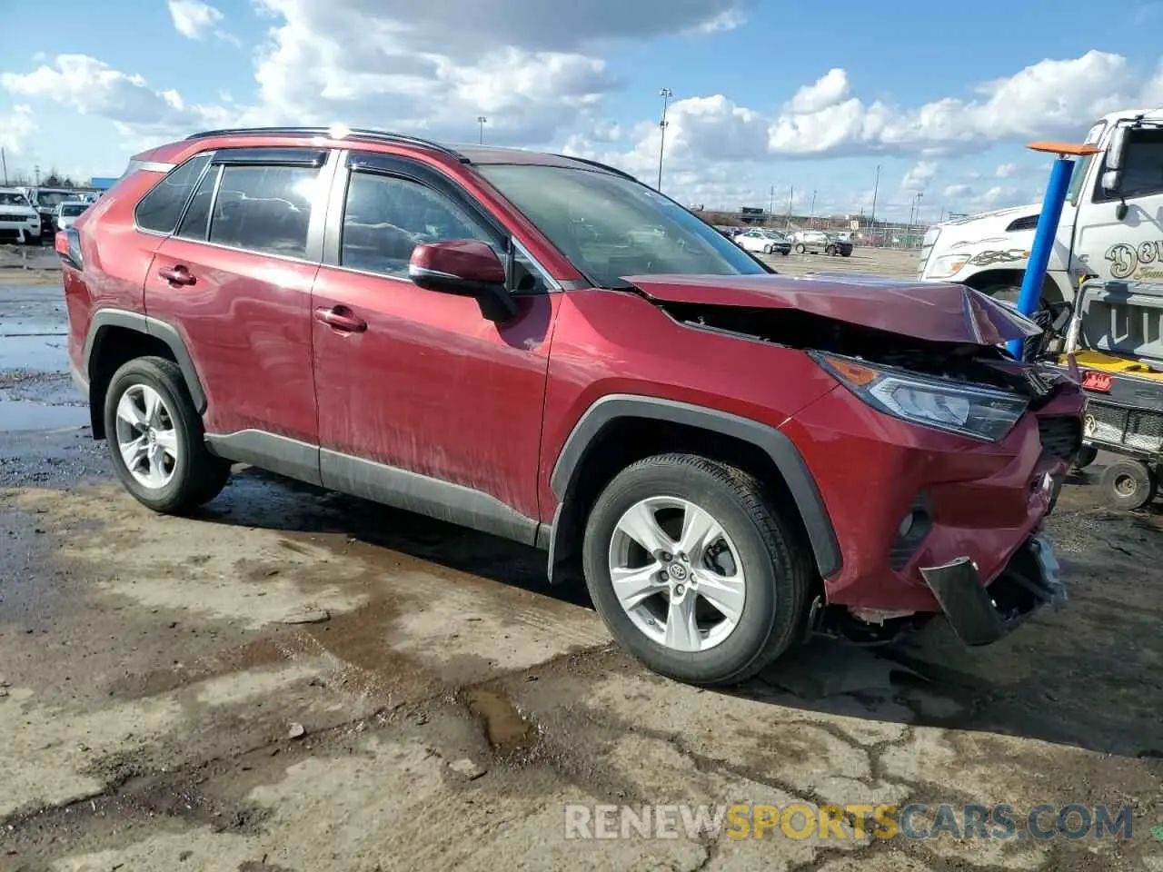 4 fotografías del automóvil dañado 2T3P1RFV2KW063747 TOYOTA RAV4 2019
