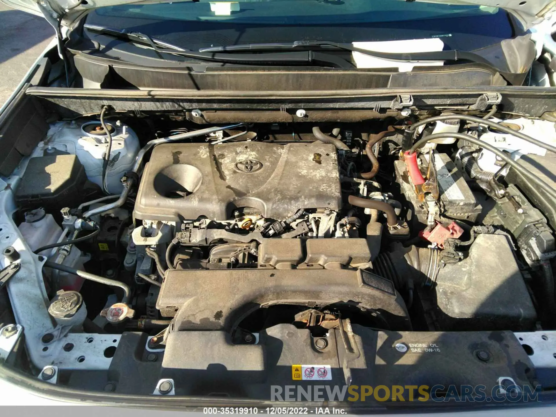 10 fotografías del automóvil dañado 2T3P1RFV3KW014010 TOYOTA RAV4 2019