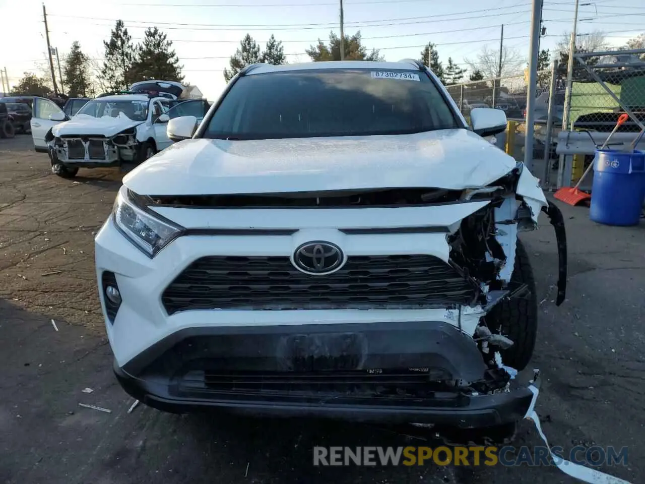 5 fotografías del automóvil dañado 2T3P1RFV3KW024908 TOYOTA RAV4 2019