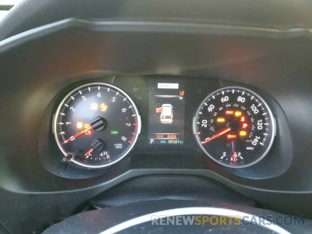 9 fotografías del automóvil dañado 2T3P1RFV3KW024908 TOYOTA RAV4 2019