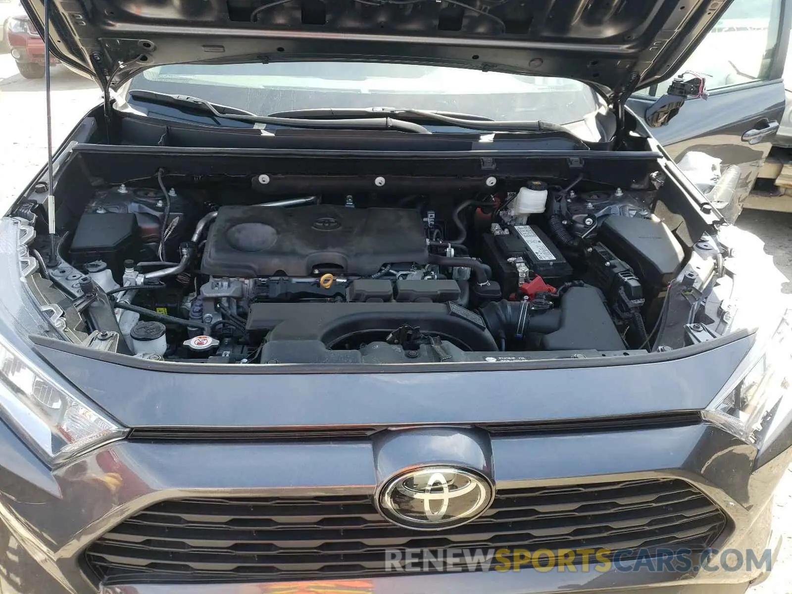 7 fotografías del automóvil dañado 2T3P1RFV3KW031857 TOYOTA RAV4 2019