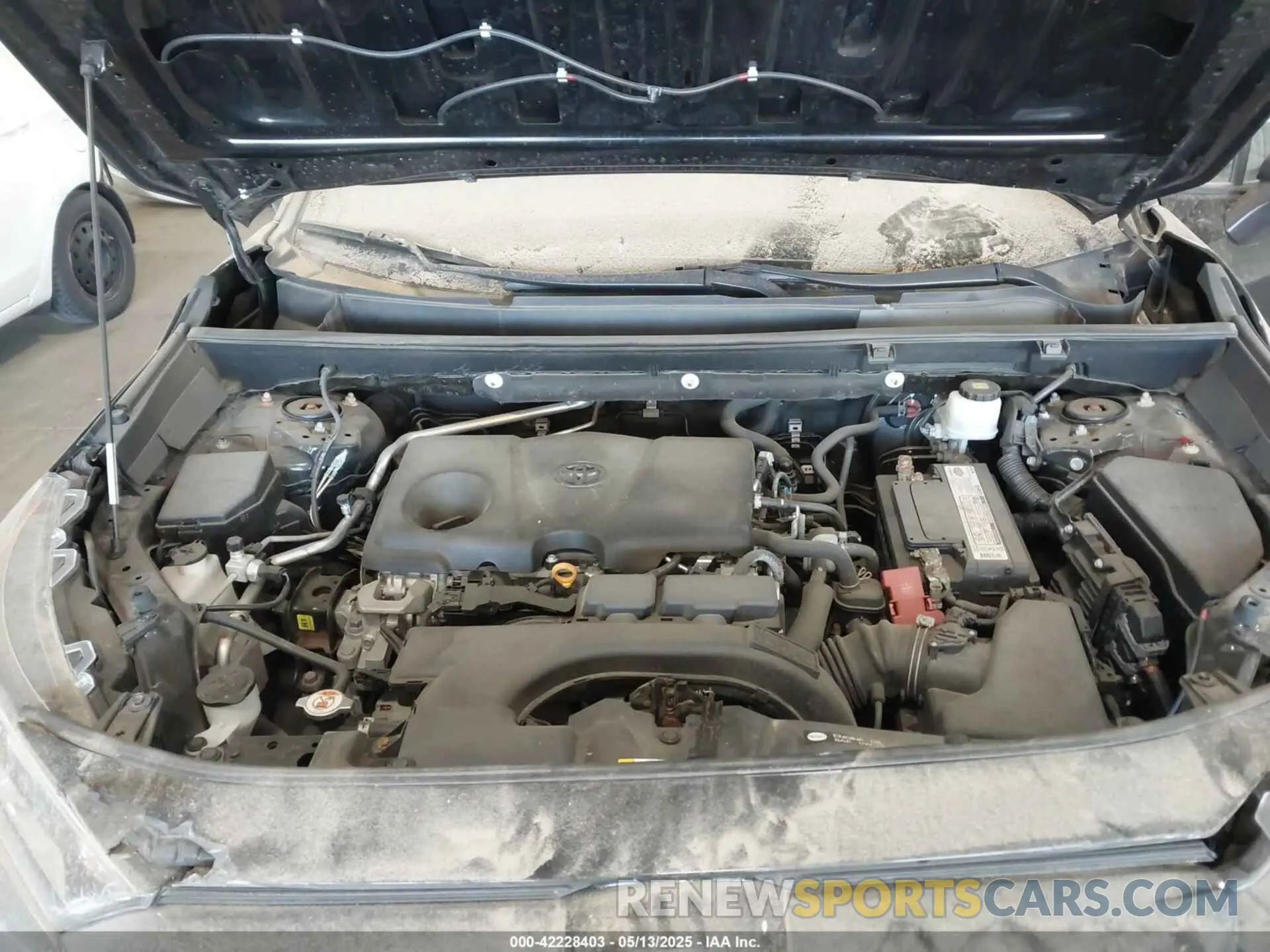 10 fotografías del automóvil dañado 2T3P1RFV3KW033799 TOYOTA RAV4 2019