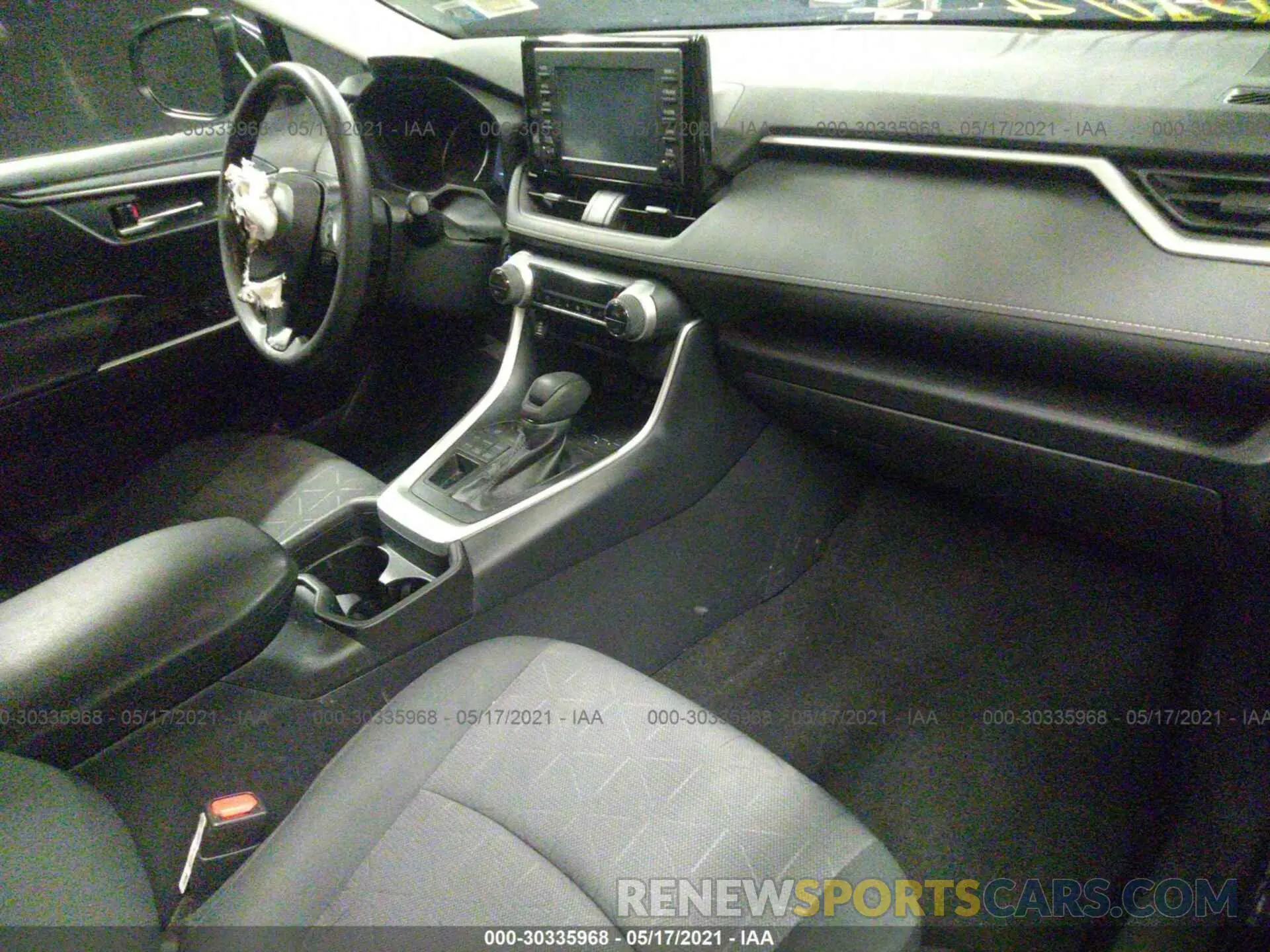 5 fotografías del automóvil dañado 2T3P1RFV3KW057830 TOYOTA RAV4 2019