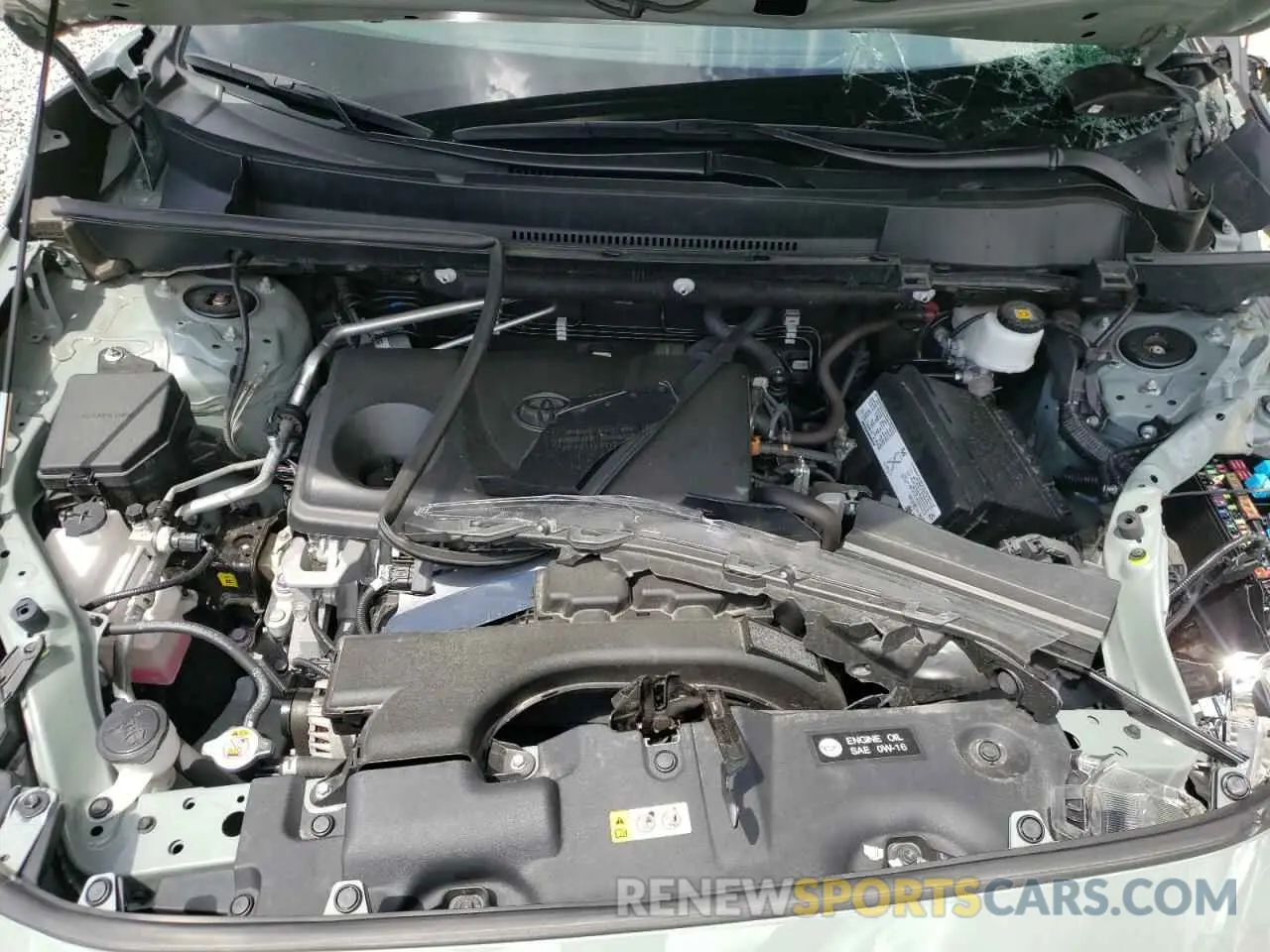 7 fotografías del automóvil dañado 2T3P1RFV3KW077592 TOYOTA RAV4 2019