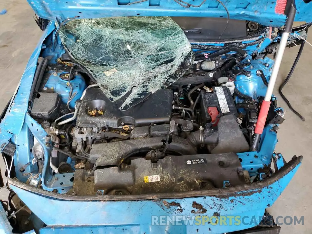 13 fotografías del automóvil dañado 2T3P1RFV5KC009781 TOYOTA RAV4 2019