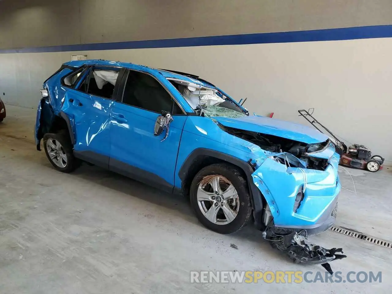 4 fotografías del automóvil dañado 2T3P1RFV5KC009781 TOYOTA RAV4 2019
