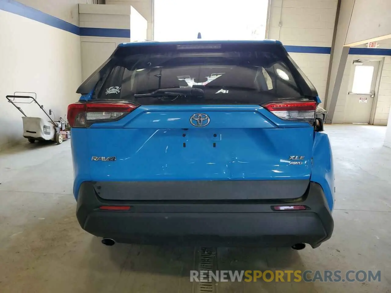 6 fotografías del automóvil dañado 2T3P1RFV5KC009781 TOYOTA RAV4 2019