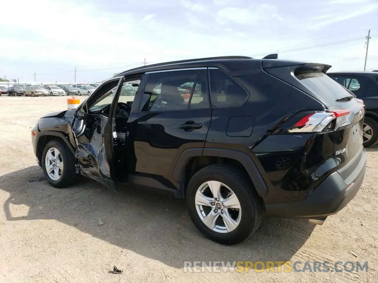 2 fotografías del automóvil dañado 2T3P1RFV5KC014463 TOYOTA RAV4 2019