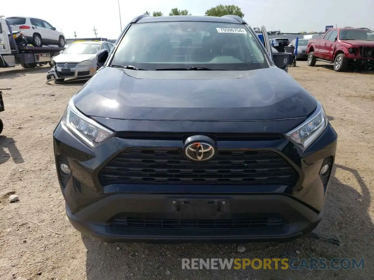 5 fotografías del automóvil dañado 2T3P1RFV5KC014463 TOYOTA RAV4 2019