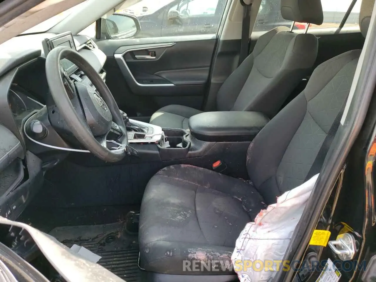 7 fotografías del automóvil dañado 2T3P1RFV5KC014463 TOYOTA RAV4 2019