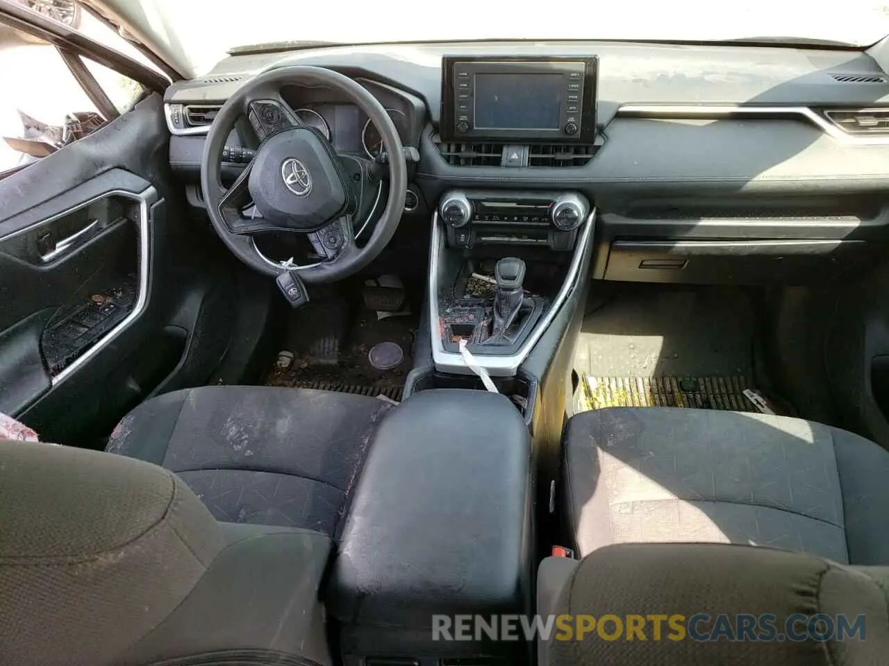 8 fotografías del automóvil dañado 2T3P1RFV5KC014463 TOYOTA RAV4 2019