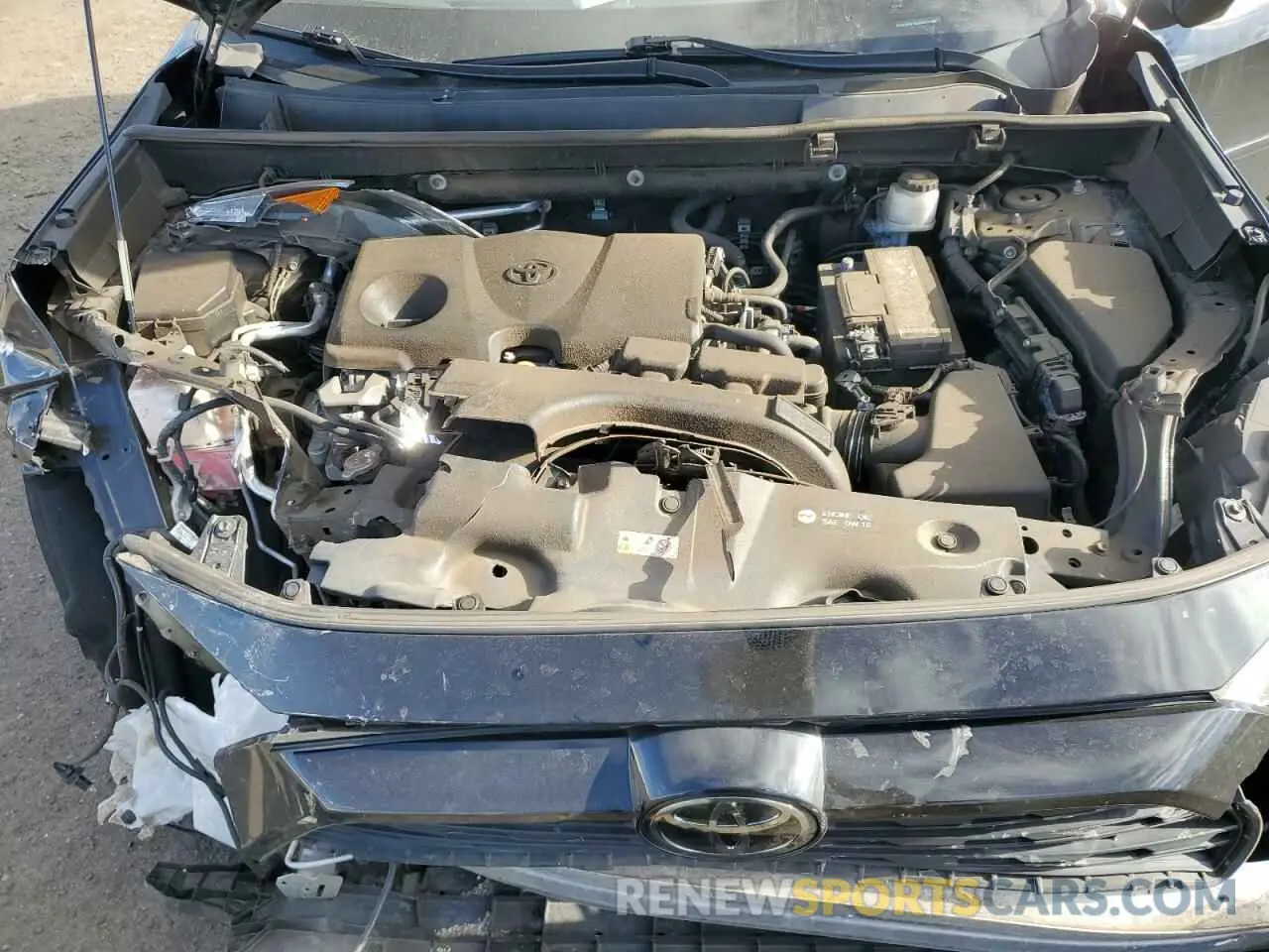 12 fotografías del automóvil dañado 2T3P1RFV5KC057717 TOYOTA RAV4 2019
