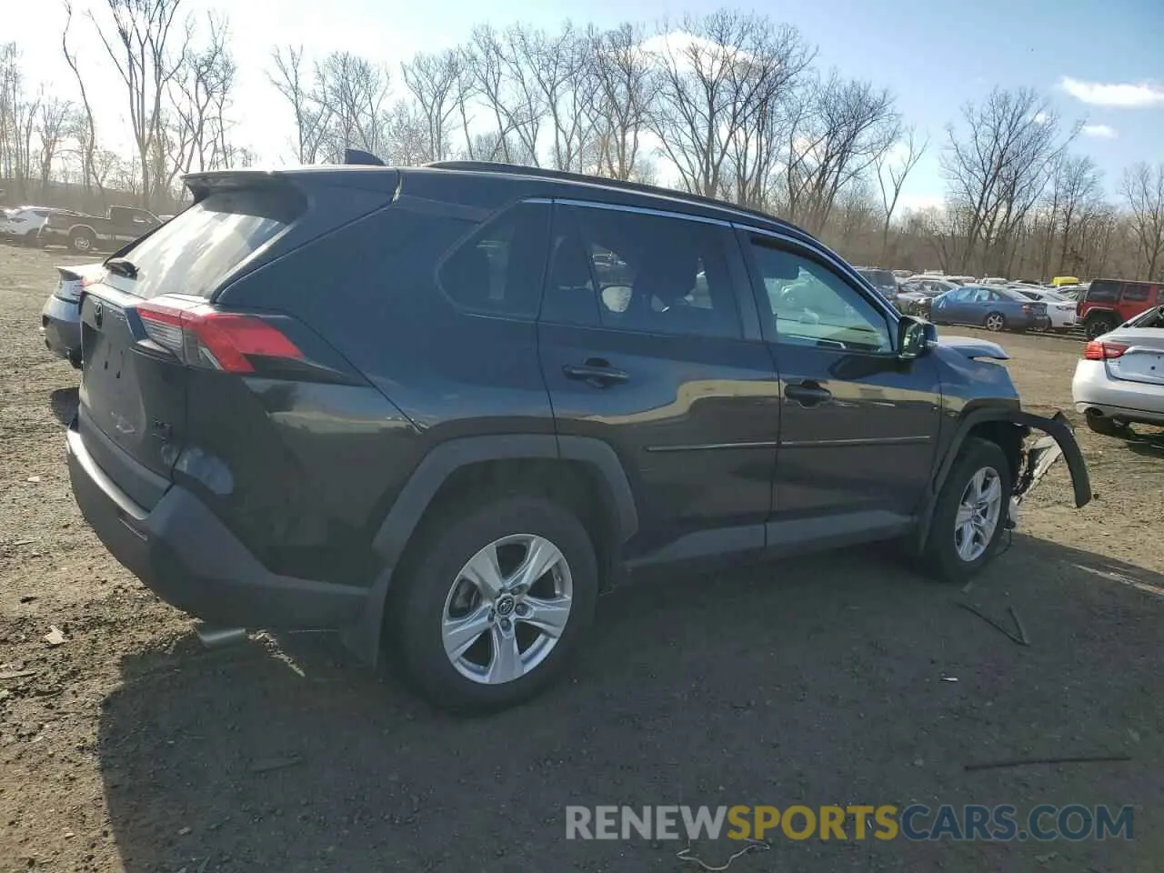 3 fotografías del automóvil dañado 2T3P1RFV5KC057717 TOYOTA RAV4 2019