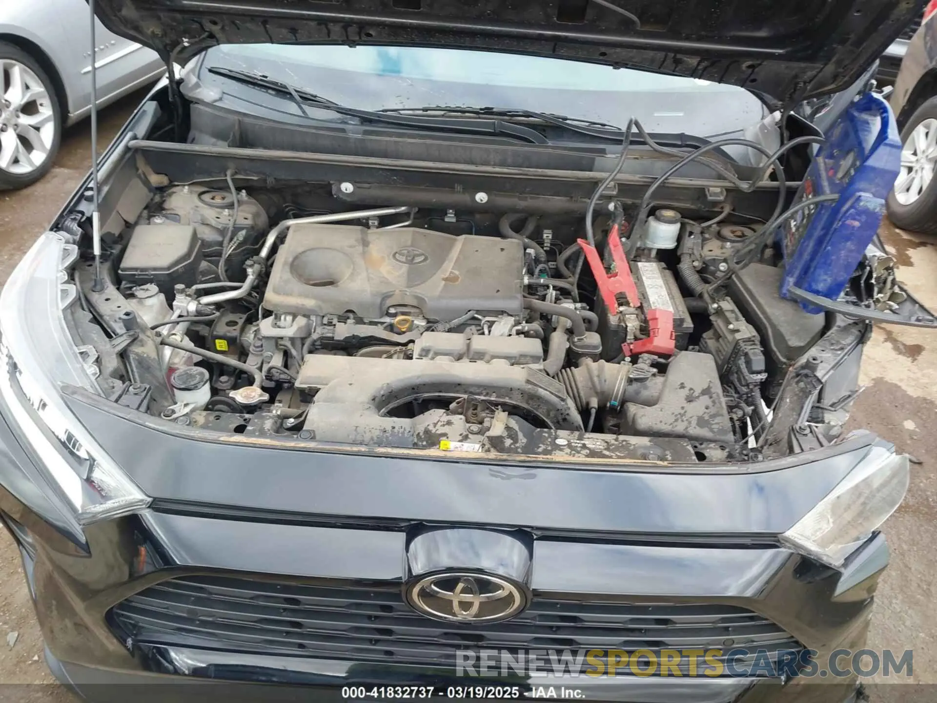 10 fotografías del automóvil dañado 2T3P1RFV5KW043623 TOYOTA RAV4 2019