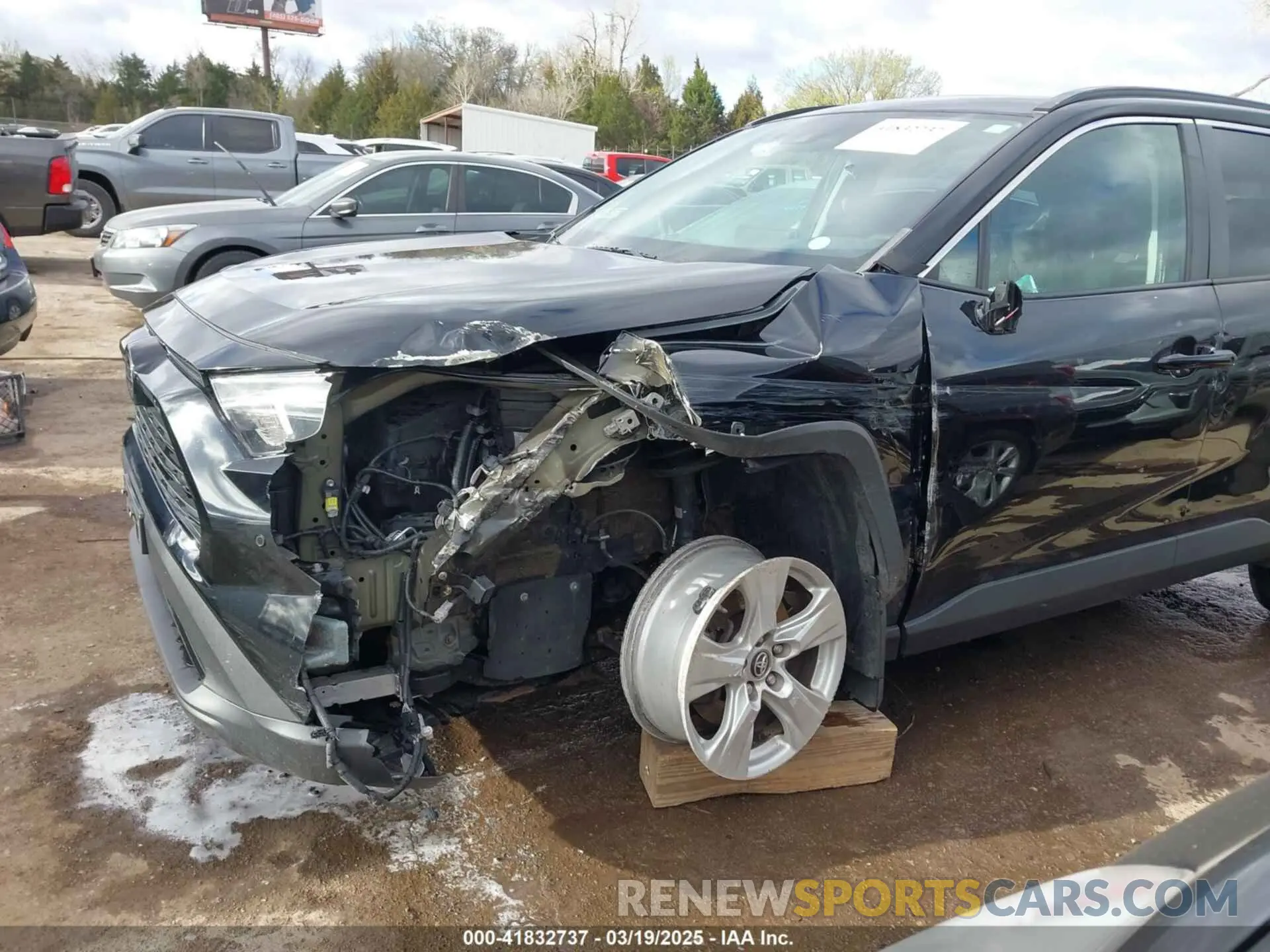 6 fotografías del automóvil dañado 2T3P1RFV5KW043623 TOYOTA RAV4 2019