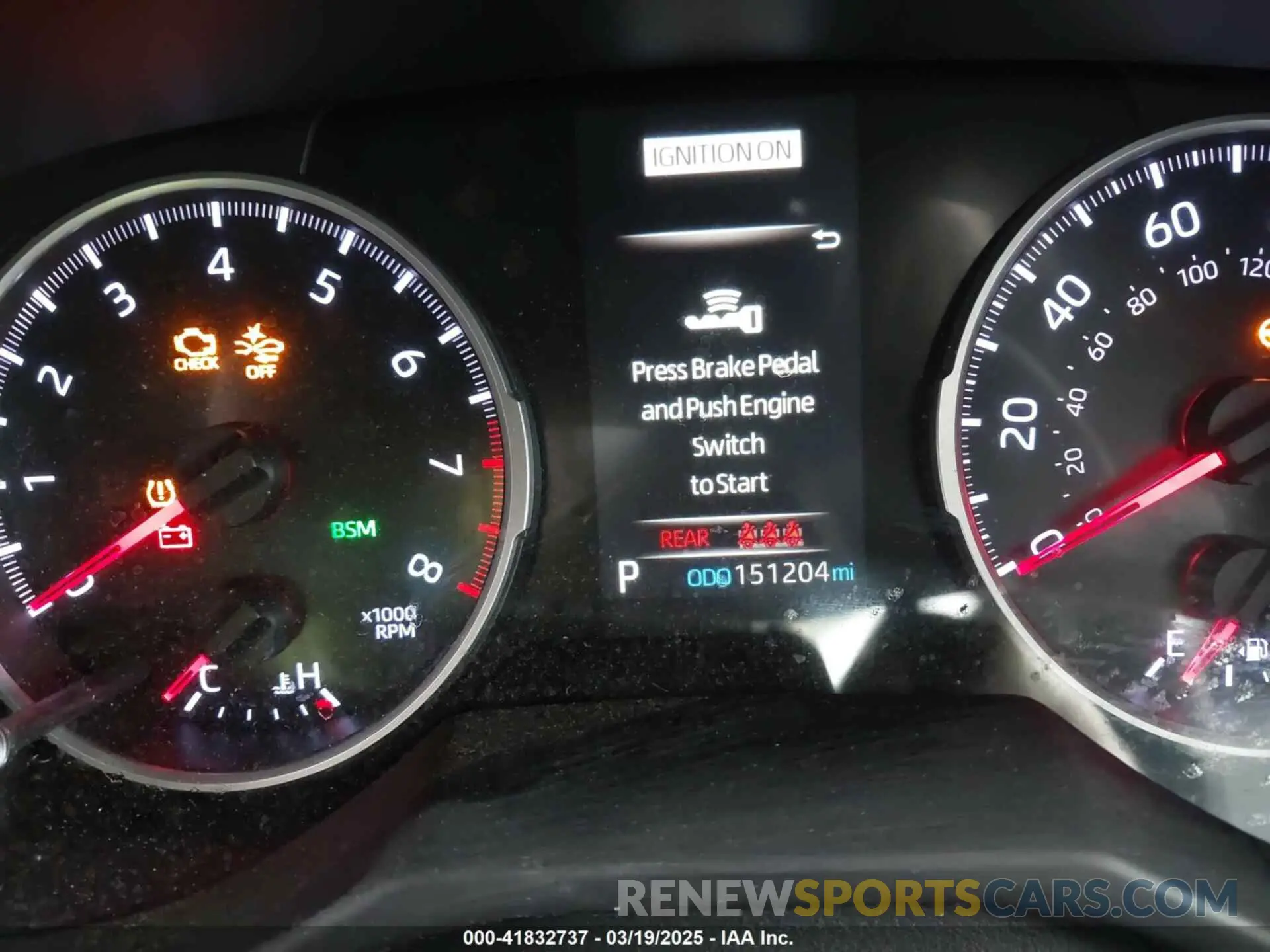 7 fotografías del automóvil dañado 2T3P1RFV5KW043623 TOYOTA RAV4 2019