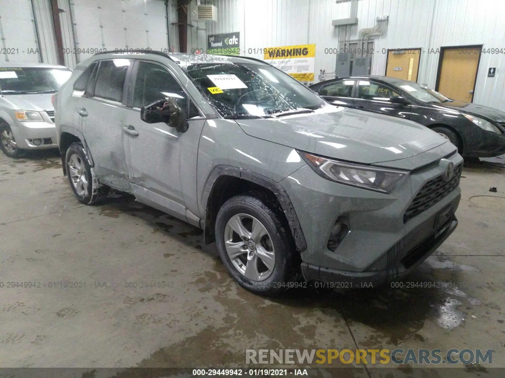 1 fotografías del automóvil dañado 2T3P1RFV6KC006095 TOYOTA RAV4 2019