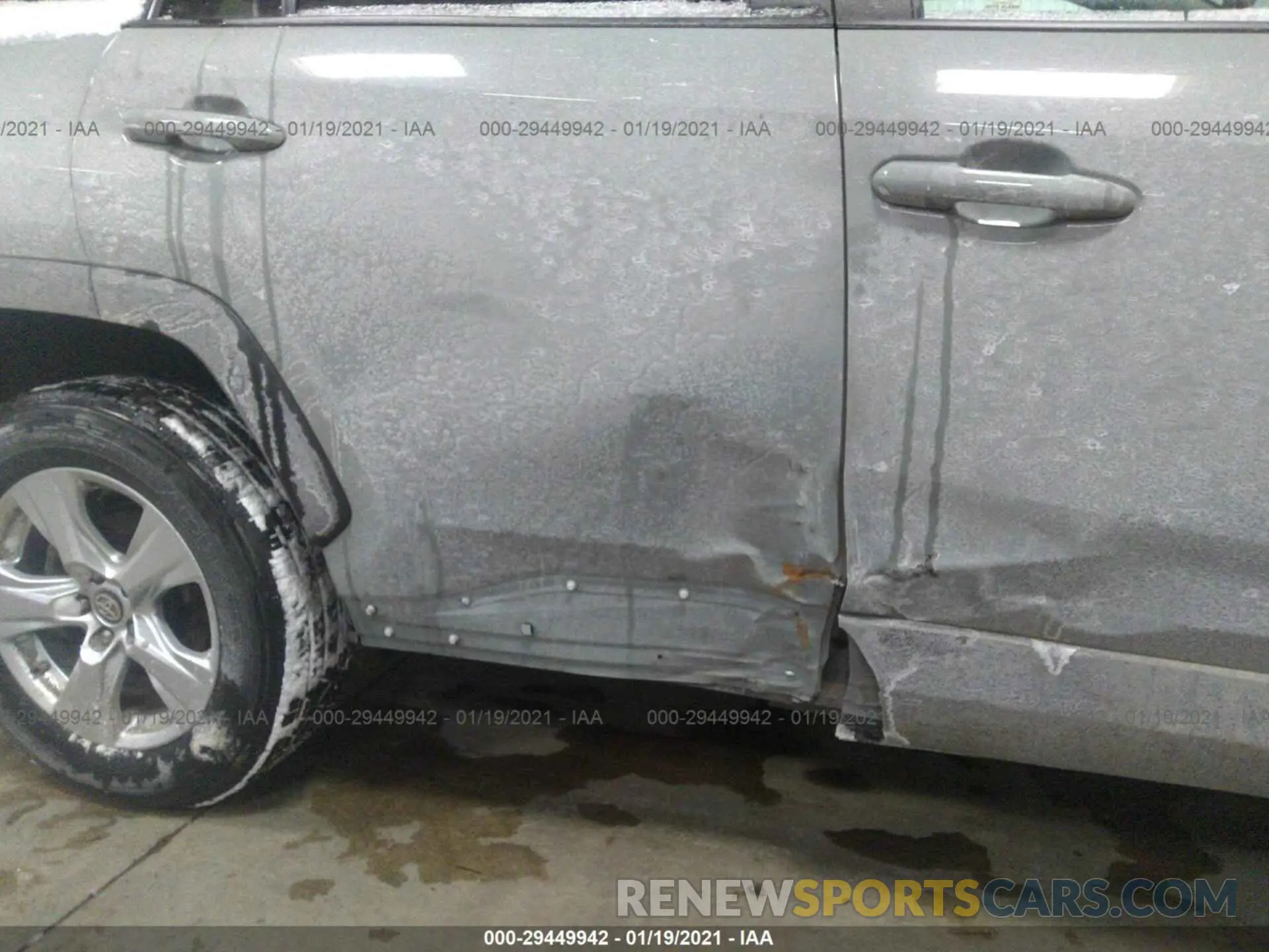 6 fotografías del automóvil dañado 2T3P1RFV6KC006095 TOYOTA RAV4 2019