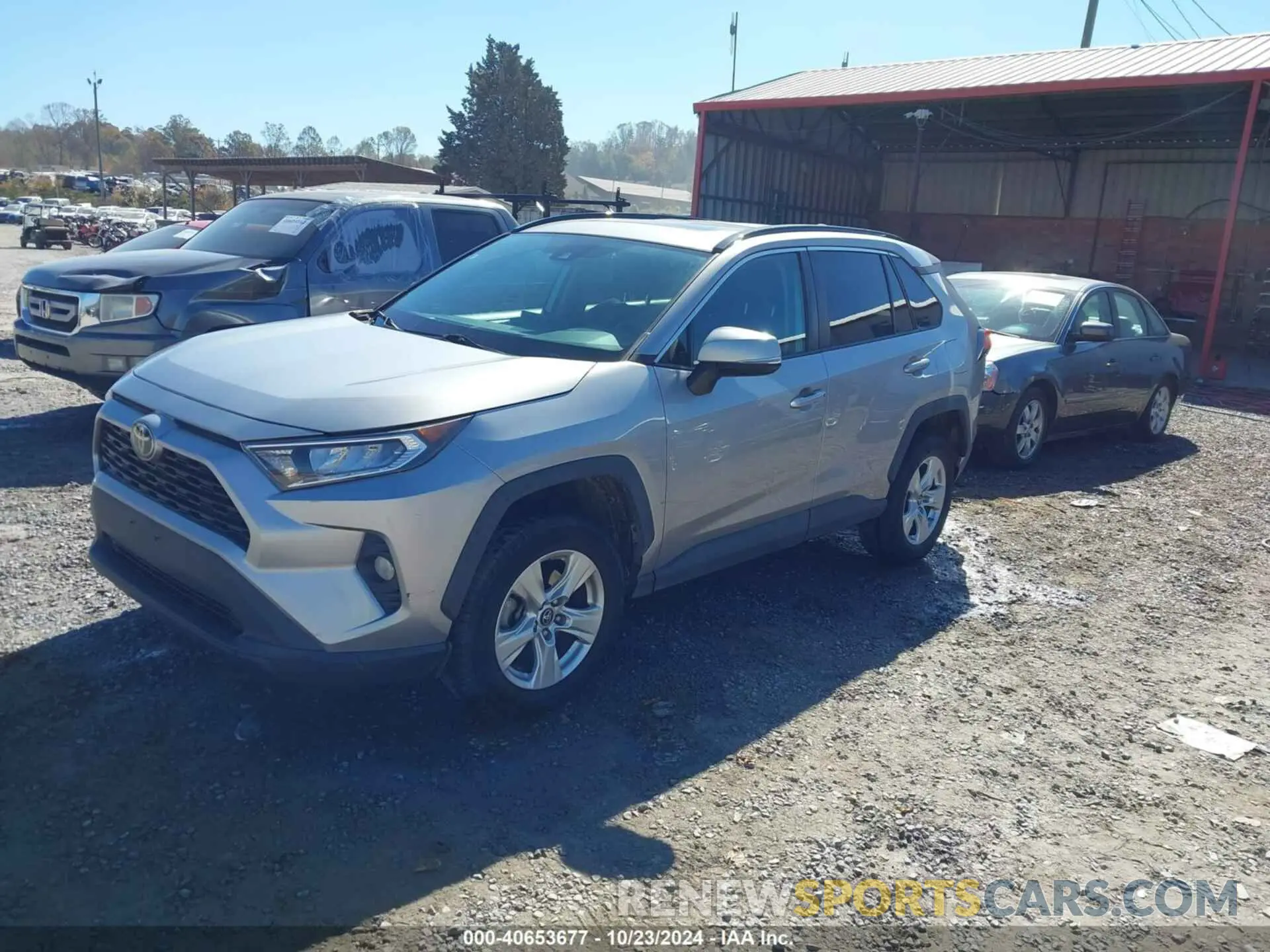2 fotografías del automóvil dañado 2T3P1RFV6KC012043 TOYOTA RAV4 2019