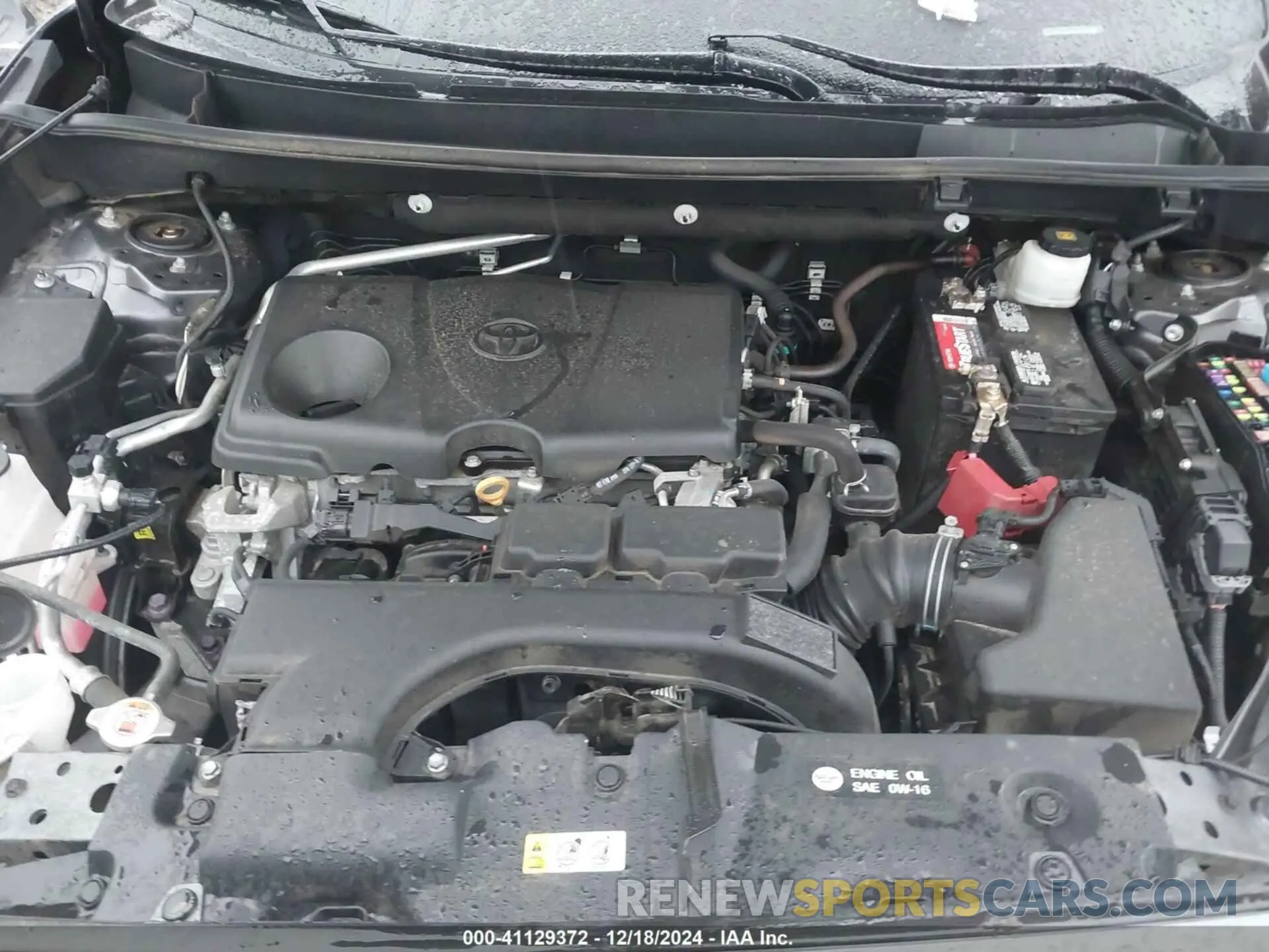 10 fotografías del automóvil dañado 2T3P1RFV6KC038142 TOYOTA RAV4 2019