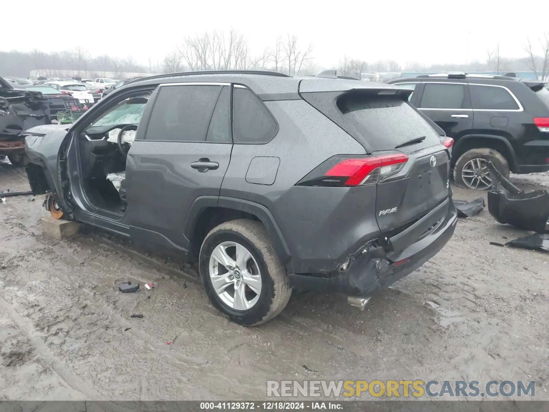 3 fotografías del automóvil dañado 2T3P1RFV6KC038142 TOYOTA RAV4 2019