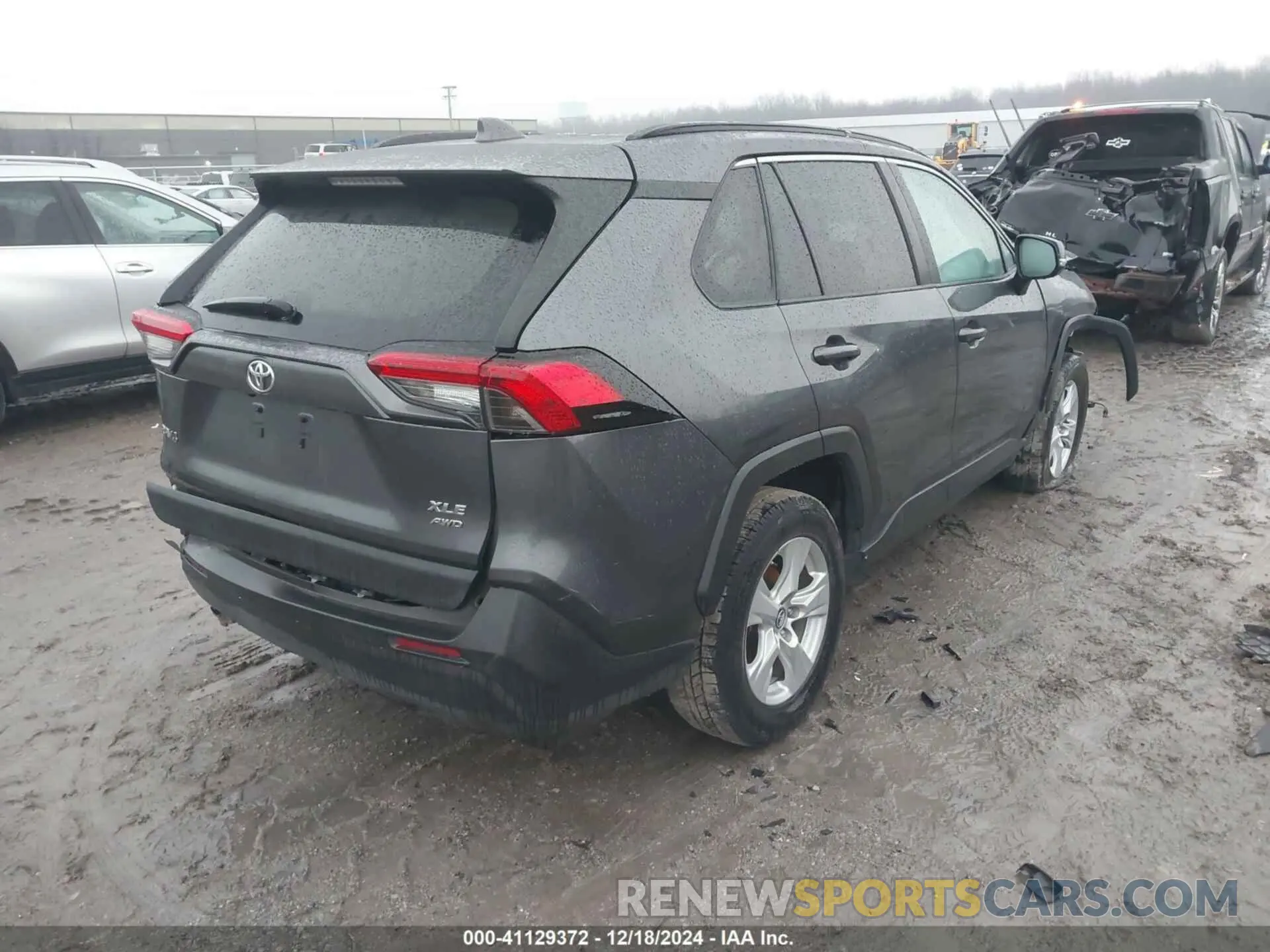 4 fotografías del automóvil dañado 2T3P1RFV6KC038142 TOYOTA RAV4 2019