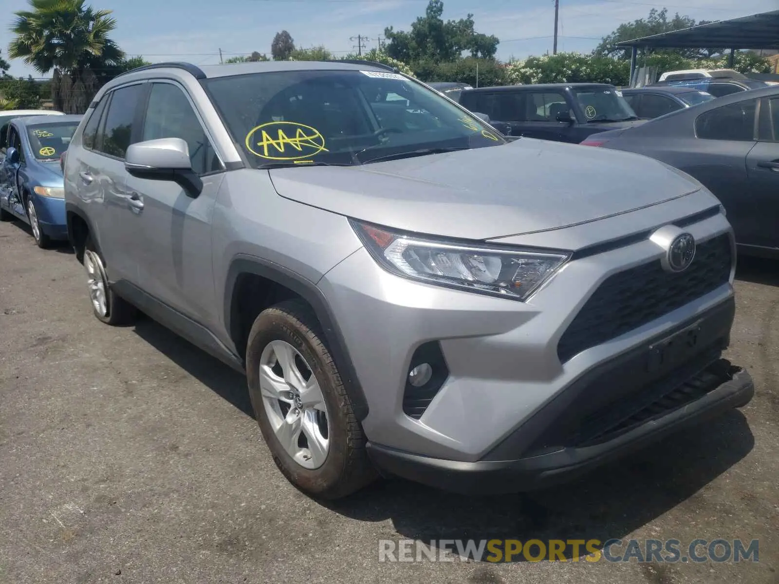 1 fotografías del automóvil dañado 2T3P1RFV6KC043180 TOYOTA RAV4 2019