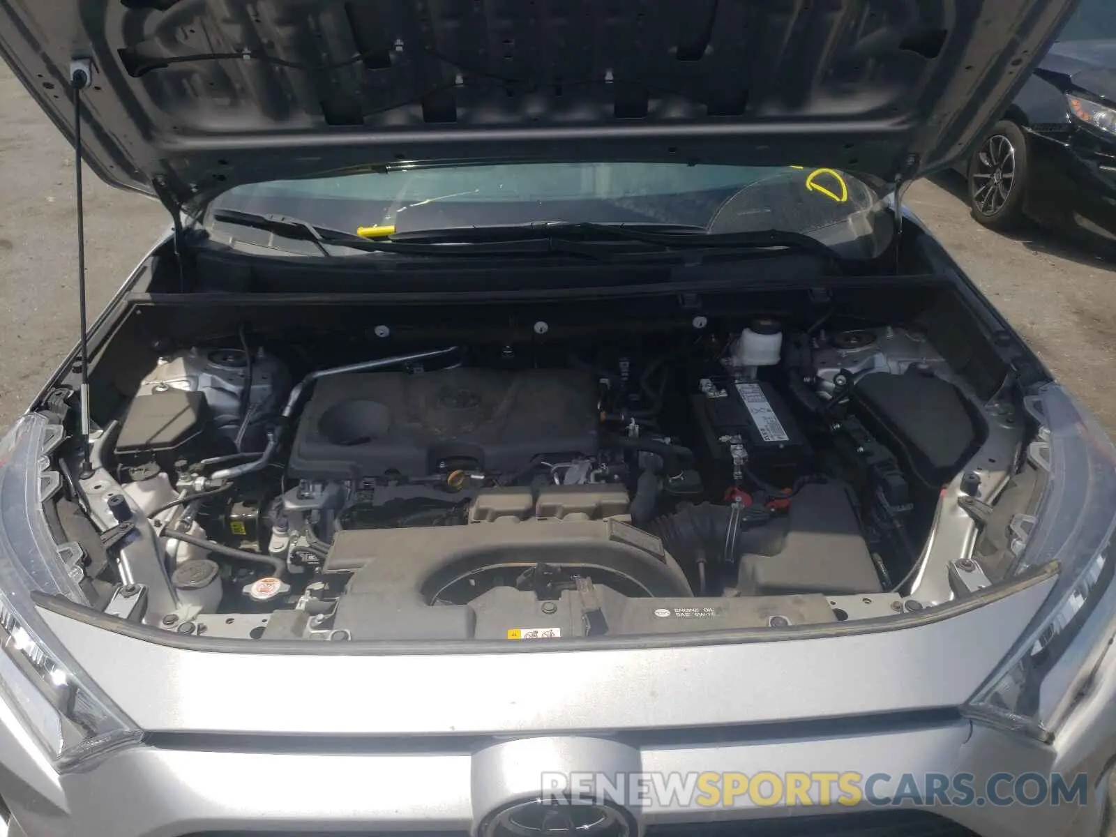 7 fotografías del automóvil dañado 2T3P1RFV6KC043180 TOYOTA RAV4 2019