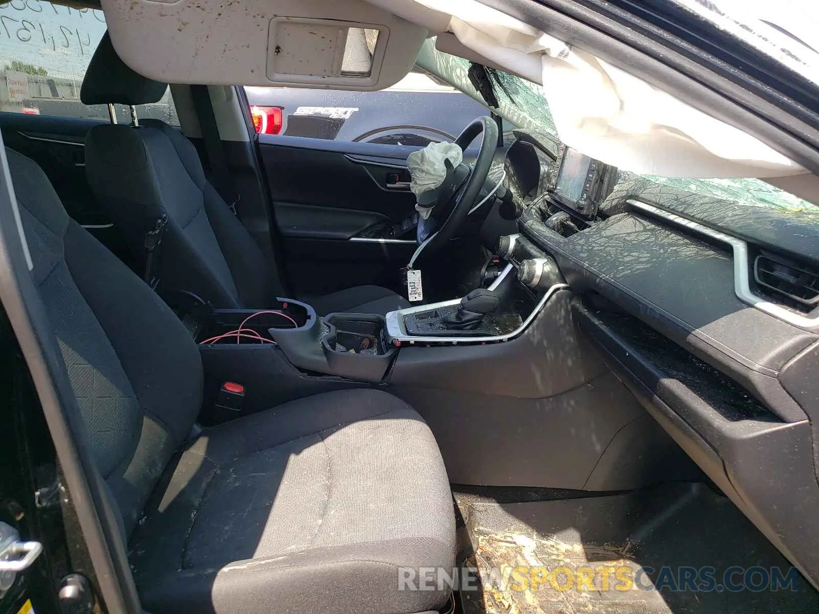 5 fotografías del automóvil dañado 2T3P1RFV6KW016222 TOYOTA RAV4 2019
