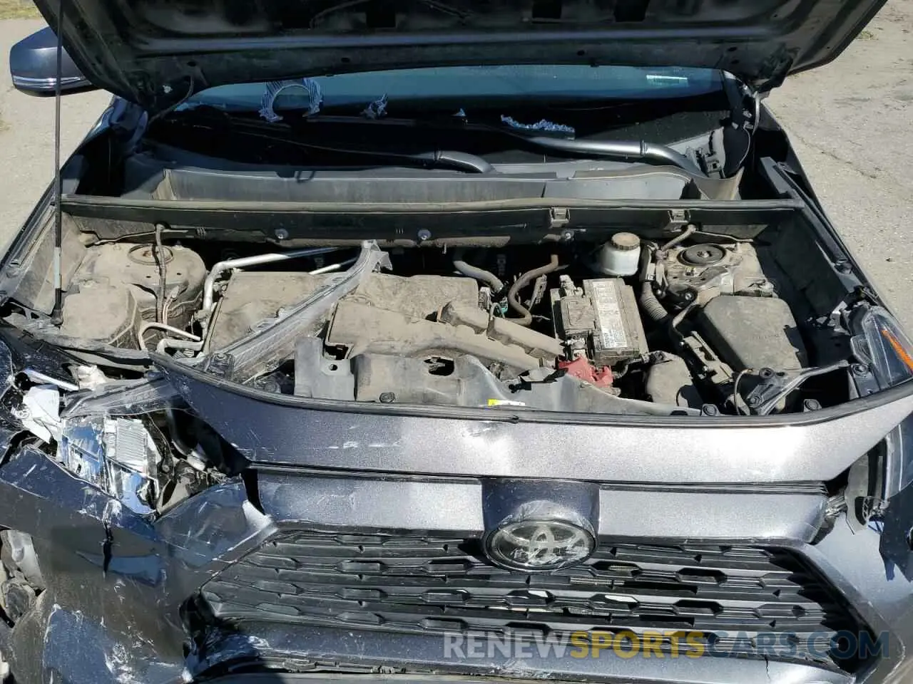 13 fotografías del automóvil dañado 2T3P1RFV6KW065050 TOYOTA RAV4 2019