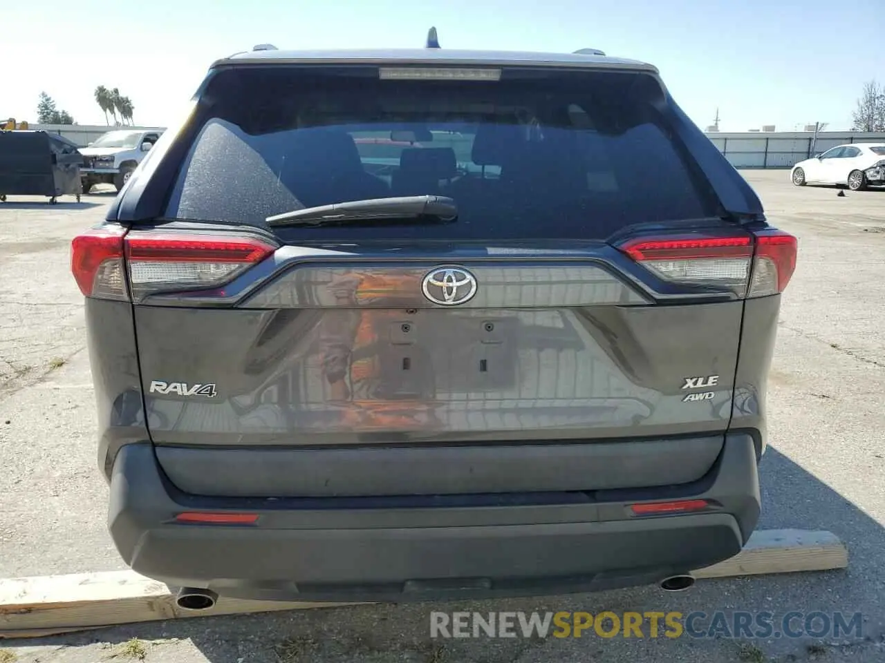 6 fotografías del automóvil dañado 2T3P1RFV6KW065050 TOYOTA RAV4 2019