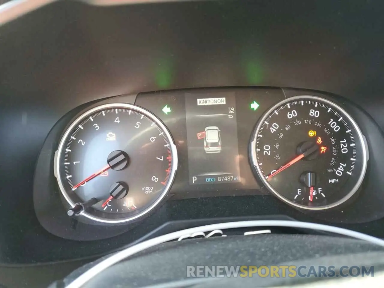 9 fotografías del automóvil dañado 2T3P1RFV6KW065050 TOYOTA RAV4 2019