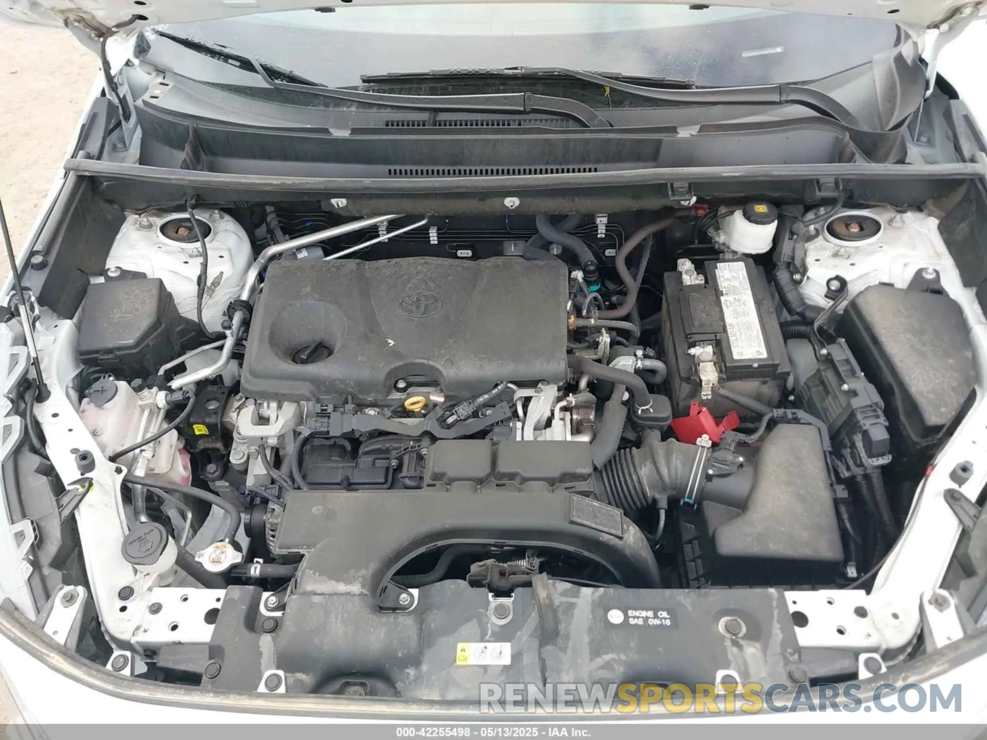 10 fotografías del automóvil dañado 2T3P1RFV6KW081863 TOYOTA RAV4 2019