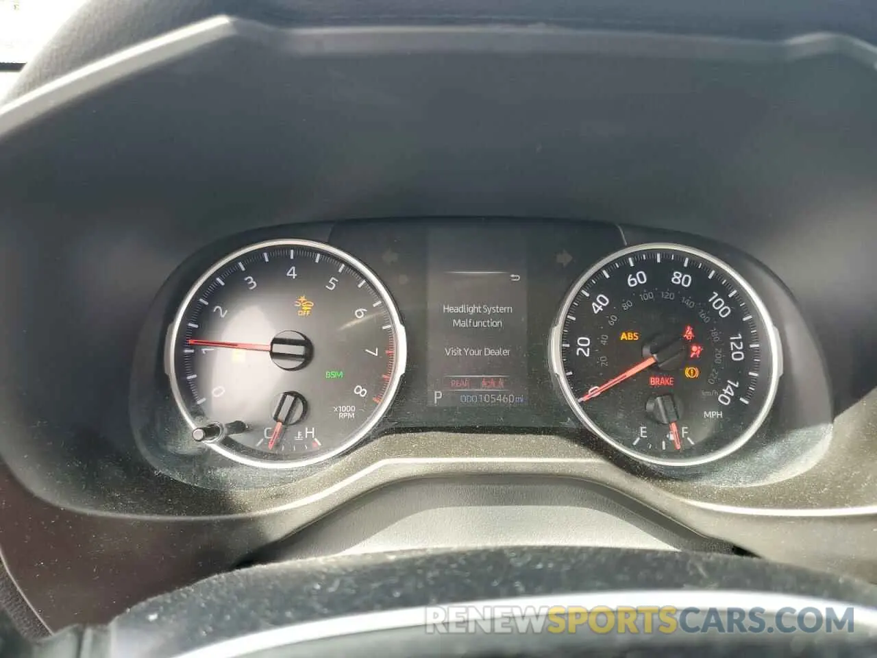9 fotografías del automóvil dañado 2T3P1RFV7KC008034 TOYOTA RAV4 2019