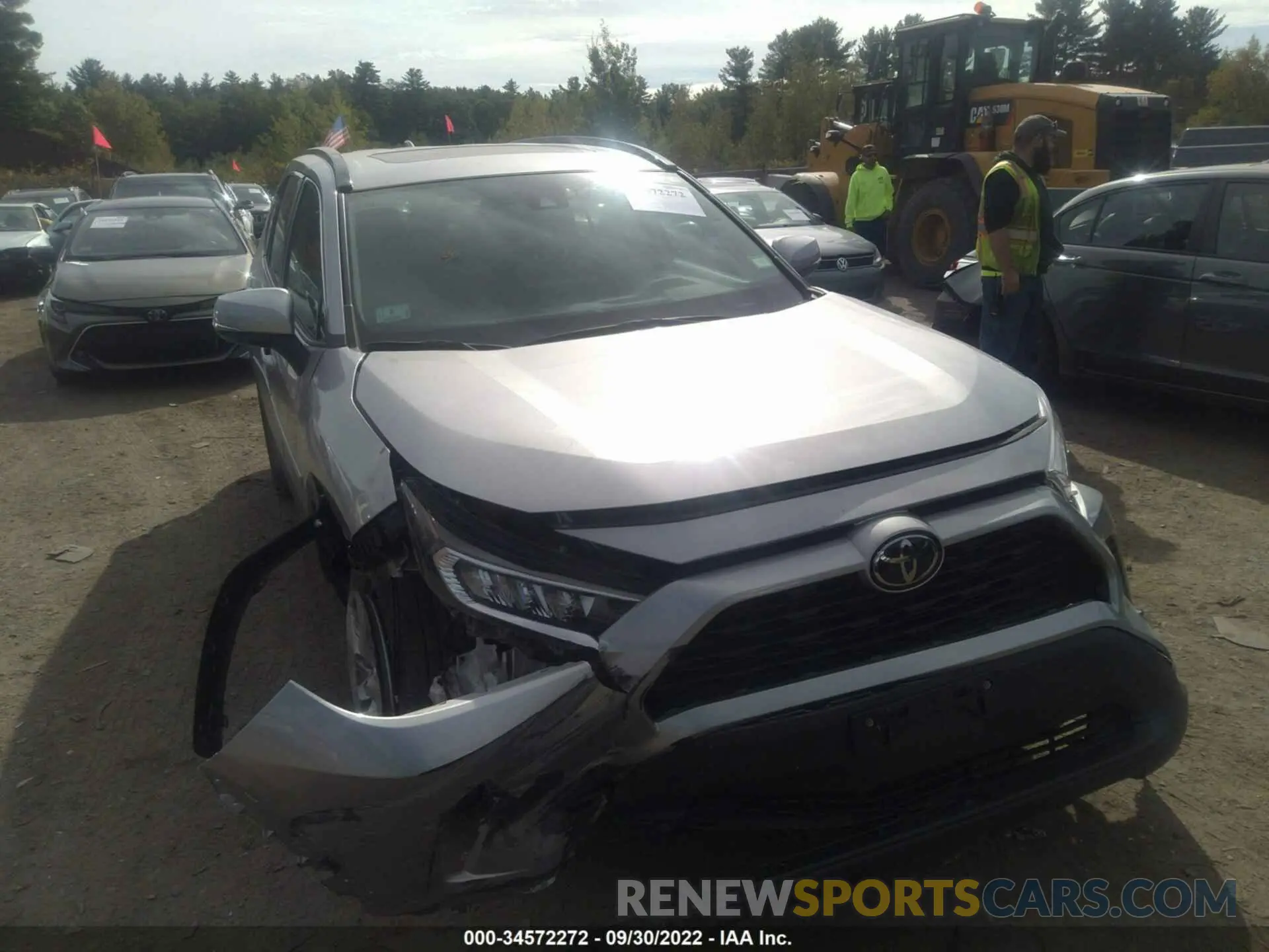 1 fotografías del automóvil dañado 2T3P1RFV7KC044094 TOYOTA RAV4 2019