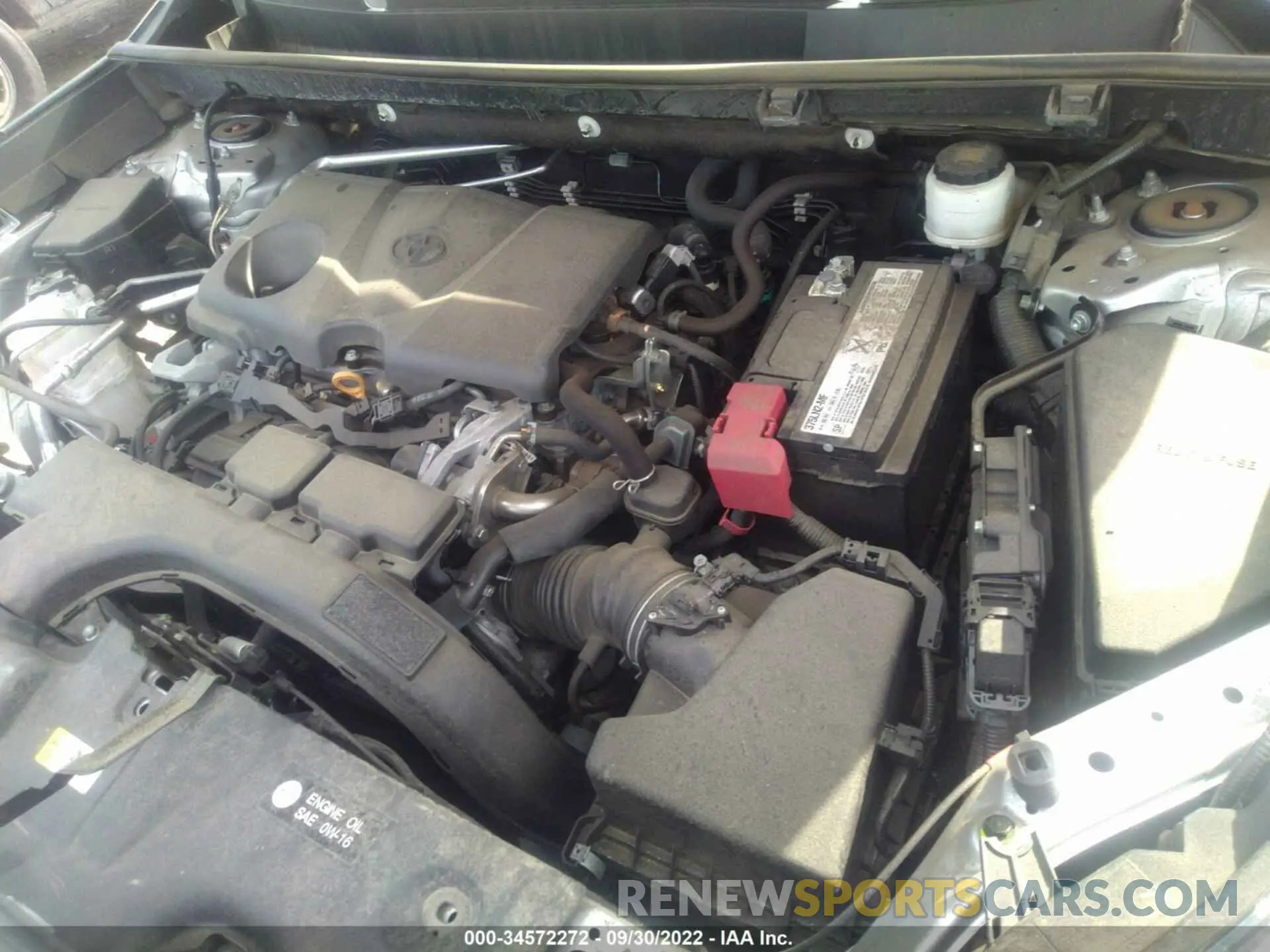 10 fotografías del automóvil dañado 2T3P1RFV7KC044094 TOYOTA RAV4 2019