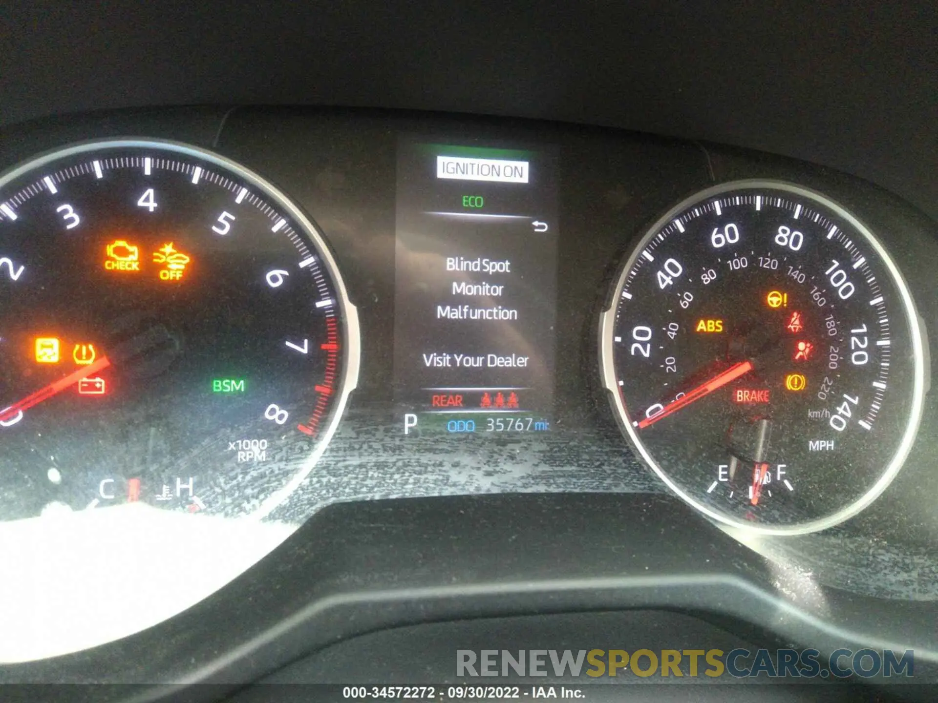 7 fotografías del automóvil dañado 2T3P1RFV7KC044094 TOYOTA RAV4 2019