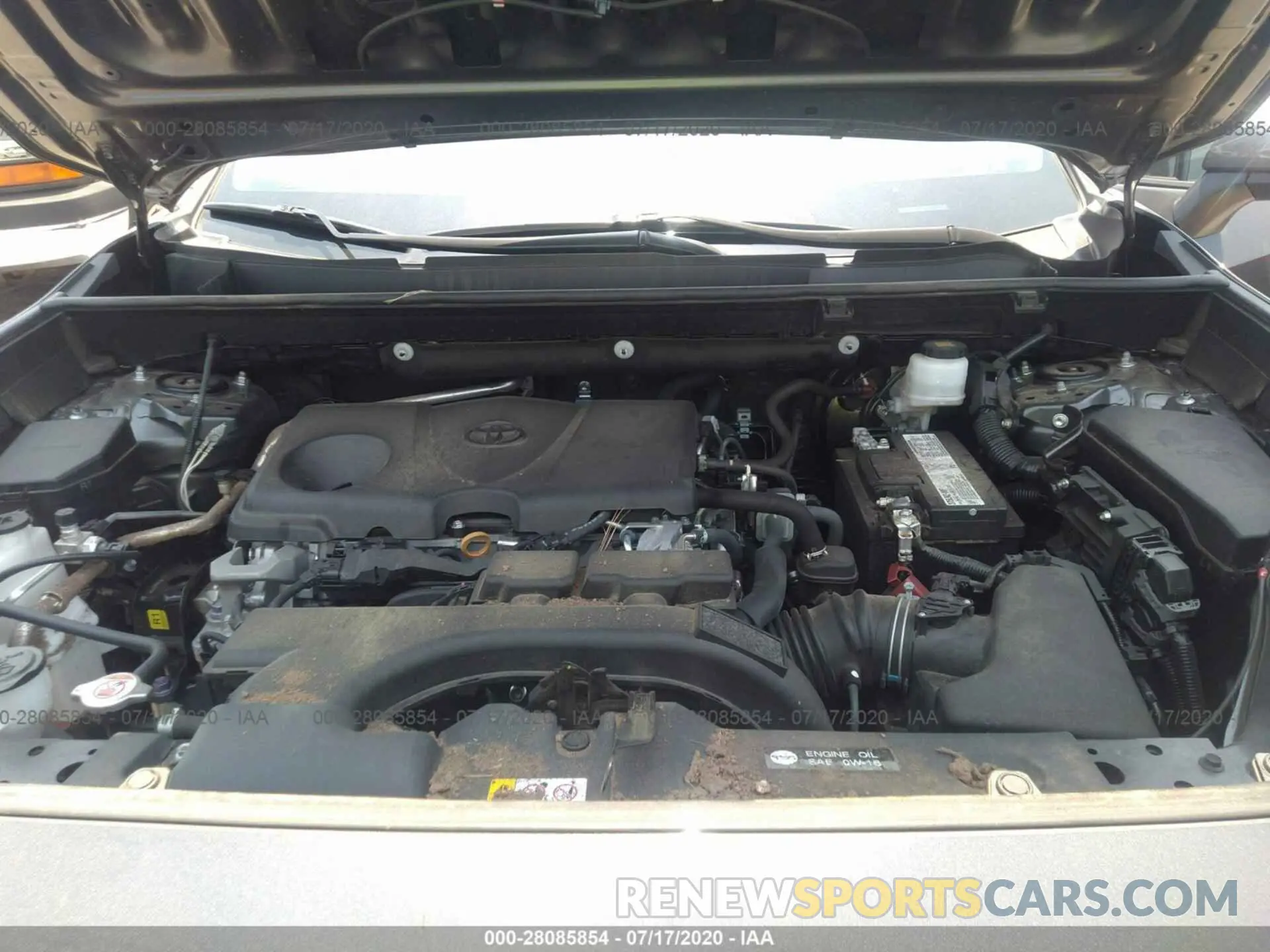 10 fotografías del automóvil dañado 2T3P1RFV7KW004662 TOYOTA RAV4 2019
