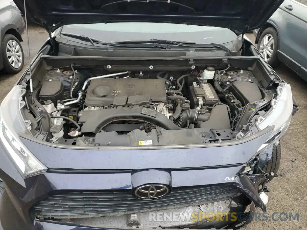 11 fotografías del automóvil dañado 2T3P1RFV7KW018688 TOYOTA RAV4 2019