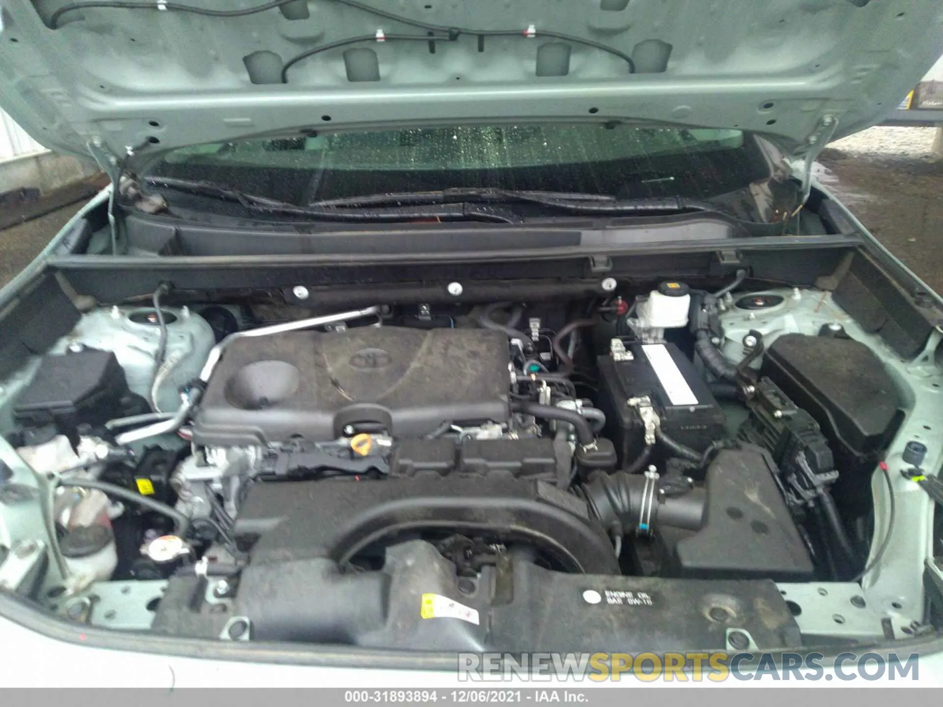 10 fotografías del automóvil dañado 2T3P1RFV8KW035855 TOYOTA RAV4 2019