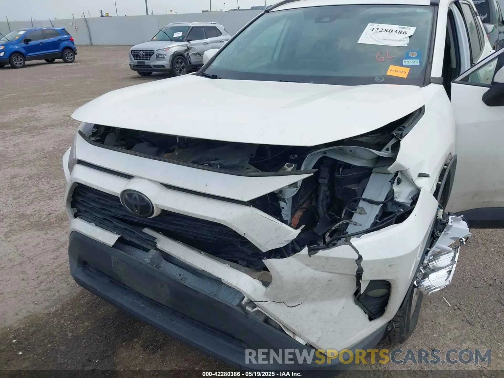 6 fotografías del automóvil dañado 2T3P1RFV8KW040053 TOYOTA RAV4 2019