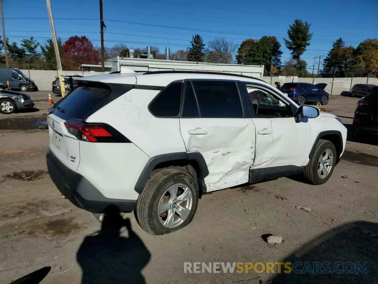 3 fotografías del automóvil dañado 2T3P1RFV8KW057175 TOYOTA RAV4 2019