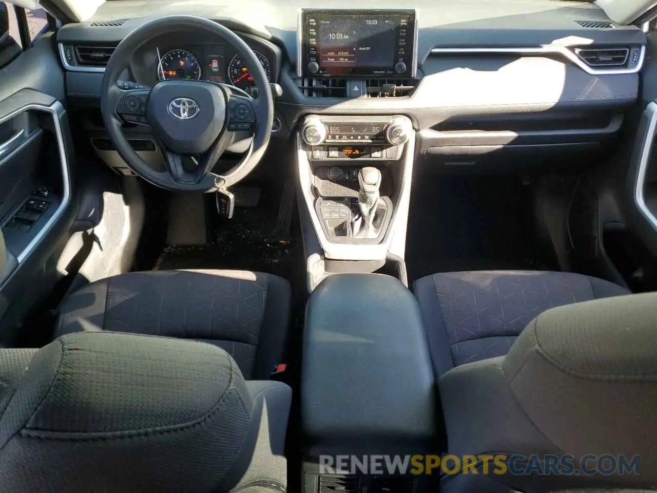 8 fotografías del automóvil dañado 2T3P1RFV8KW057175 TOYOTA RAV4 2019
